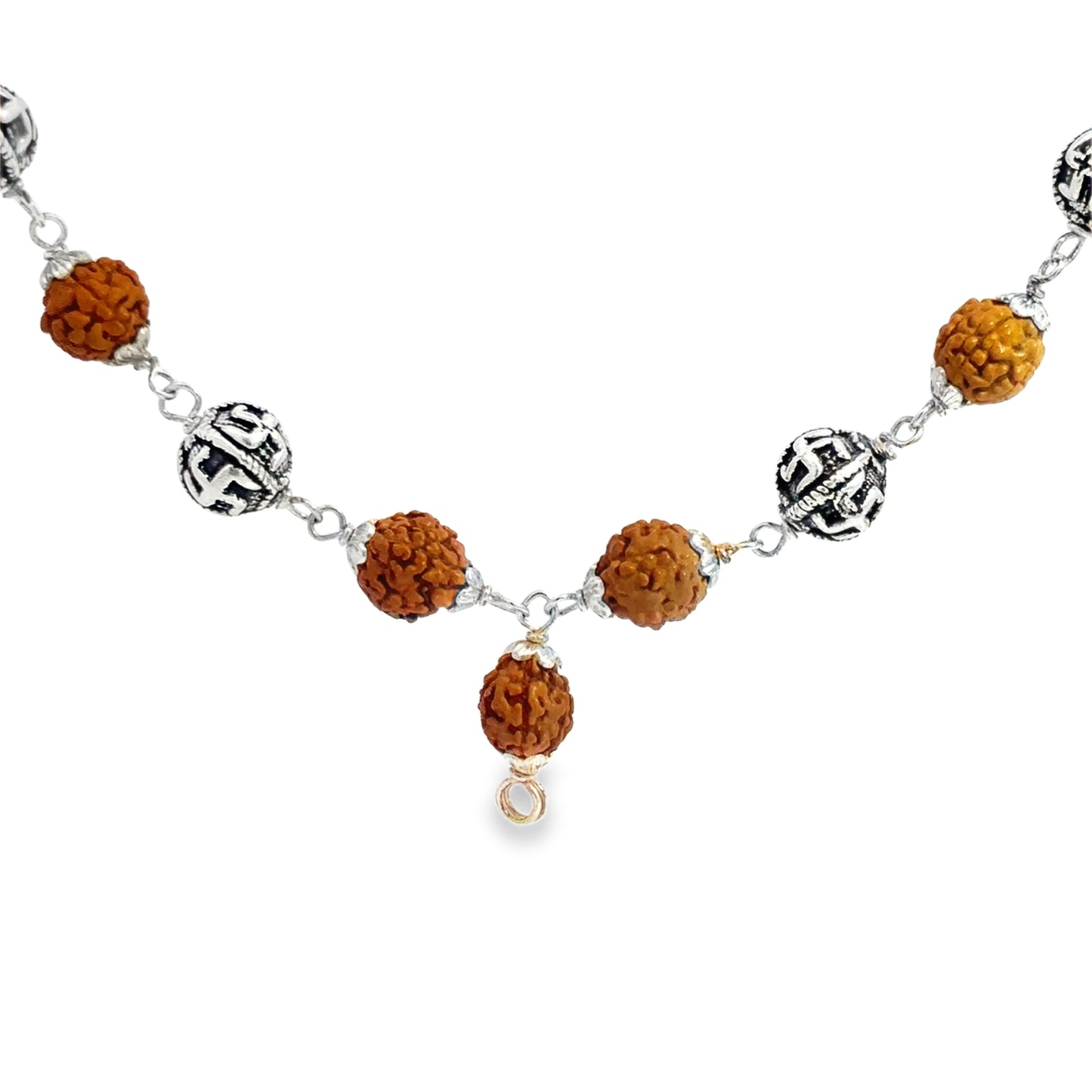 Artisan Crafted Beaded Statement Necklace