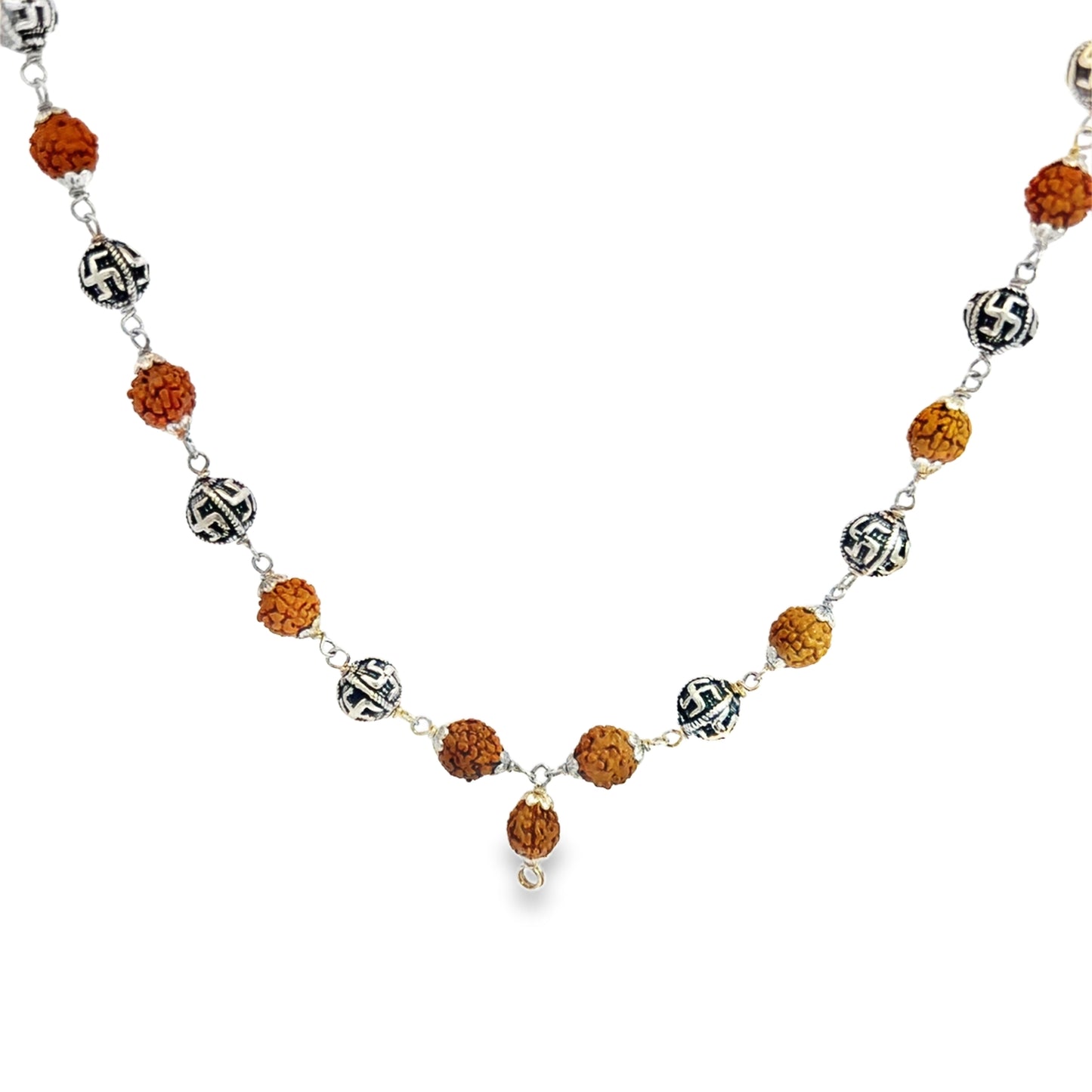 Artisan Crafted Beaded Statement Necklace