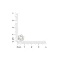 925 Sterling Silver Pearl Knot Flower Stud Earrings for Women