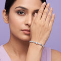 The Signature Faceted Sphere Silver Kada