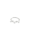 Elegant Silver Pearl Ring