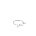 Elegant Silver Pearl Ring