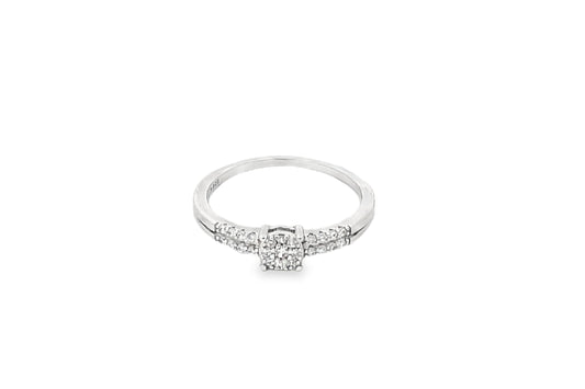 Elegant Silver Accent Ring