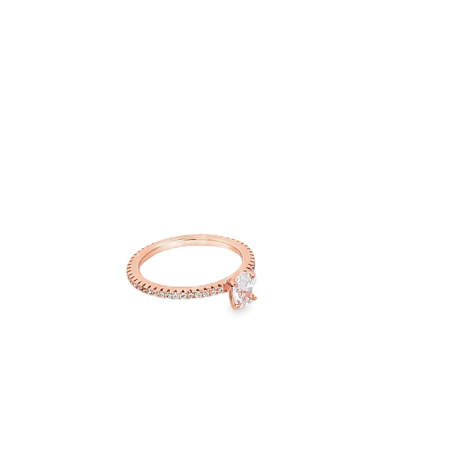 Elegant Rose Gold Engagement Ring