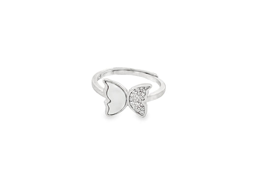 Elegant Butterfly Design Ring