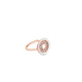 Elegant Rose Gold Ring MOP