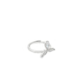 Elegant Rose Gold Whale Tail Ring