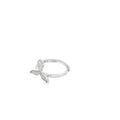 Elegant Rose Gold Whale Tail Ring