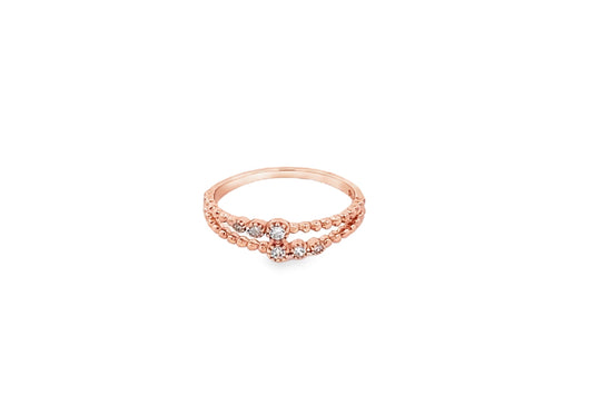 Elegant Rose Gold Ring