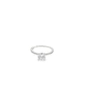 Elegant Silver Engagement Ring