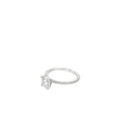 Elegant Silver Engagement Ring