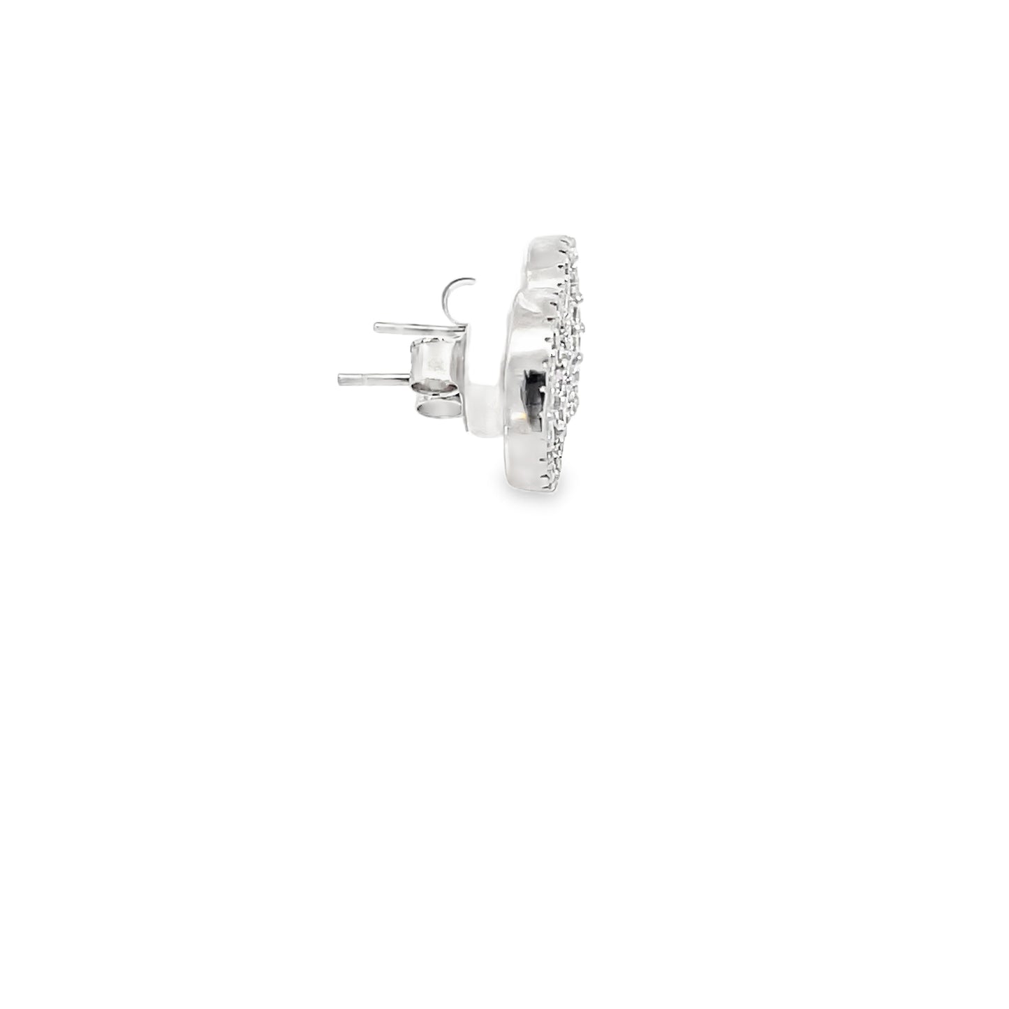Elegant Diamond Stud Earrings