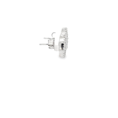 Elegant Diamond Stud Earrings