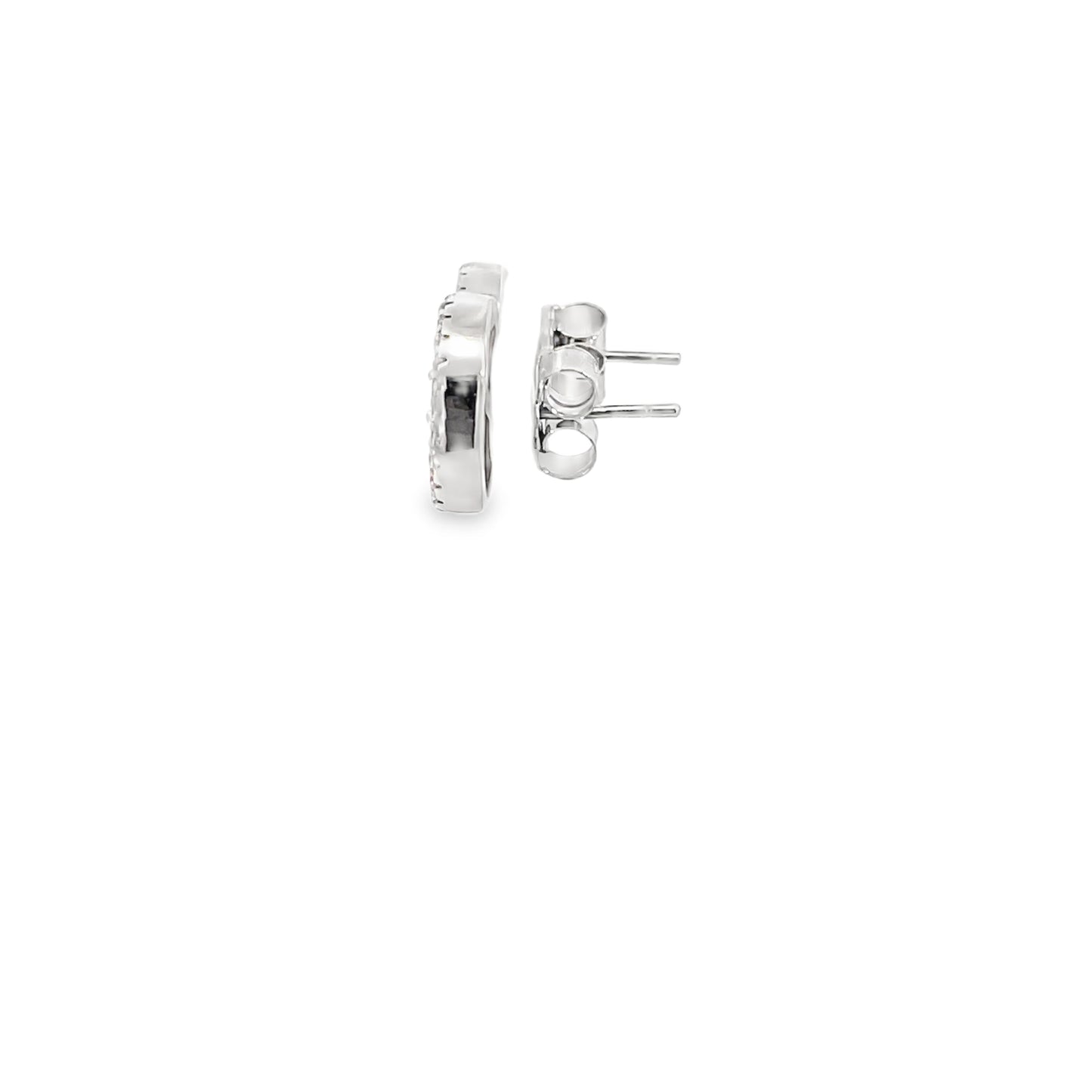 Elegant Diamond Stud Earrings