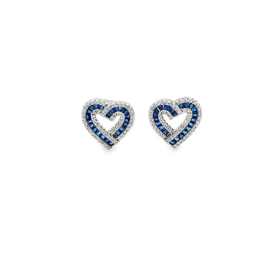 Elegant Heart-Shaped Earrings