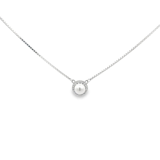 Elegant Silver Pendant Necklace