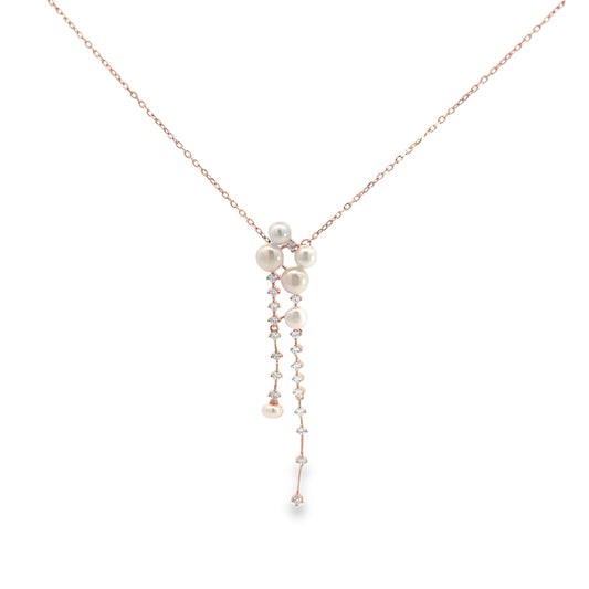 Elegant Pearl Pendant Necklace