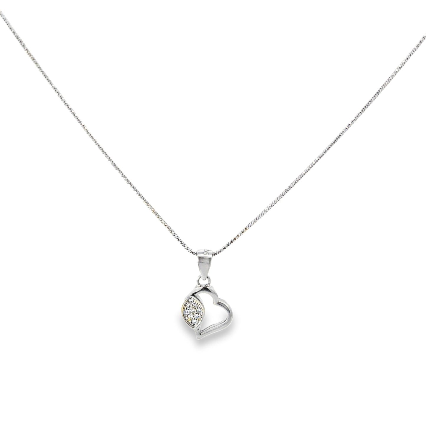 Elegant Heart Pendant Necklace