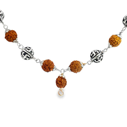 Artisan Crafted Beaded Statement Necklace