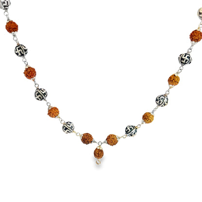 Artisan Crafted Beaded Statement Necklace