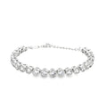 Classic Brilliant Cut Diamond Tennis Bracelet in 18K White Gold