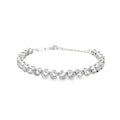 Classic Brilliant Cut Diamond Tennis Bracelet in 18K White Gold