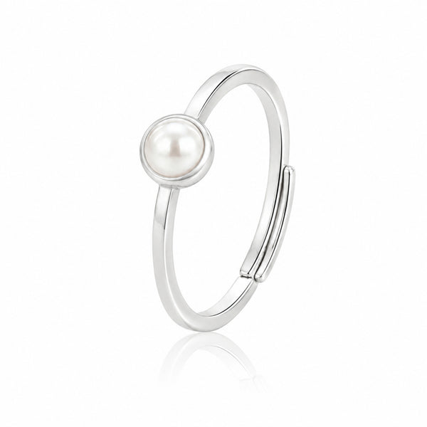 925 Sterling Silver Classic Freshwater Pearl Ring