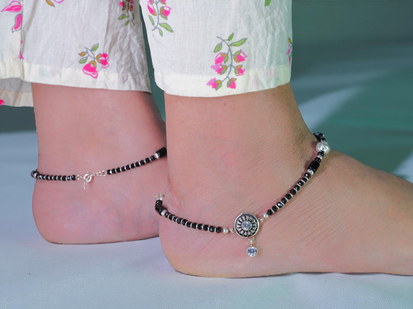 Ethereal Stone Anklet