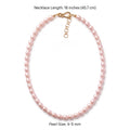 Classic Pink Freshwater Pearl Necklace