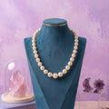 Graduated Freshwater White Pearl Necklace