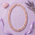 Freshwater Shaded Pearl Double-Strand Necklace – 4–5mm Kalgi Pearls, 22-Inch Necklace