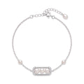Trinity Pearl Bracelet | 925 Sterling Silver Freshwater Pearl Bracelet