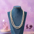 Freshwater Kalgi Pearl Double-Strand Necklace – 22 Inch Elegant Pearl Jewelry