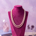 18-Inch 4–5mm Freshwater Pearl Double Strand Necklace