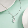 925 Silver Heart Lock Pendant Necklace – Minimalist Love Charm Jewelry