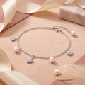 925 Silver Starlight Serenade Pearl Bracelet