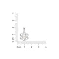 925 Sterling Silver Flower Pearl Pendant – Elegant Floral Pearl Charm