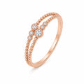 925 Sterling Silver Double Band CZ Ring