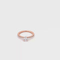 Elegant Rose Gold Engagement Ring