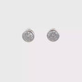 925 Silver Classic Round Solitaire Stud Earrings